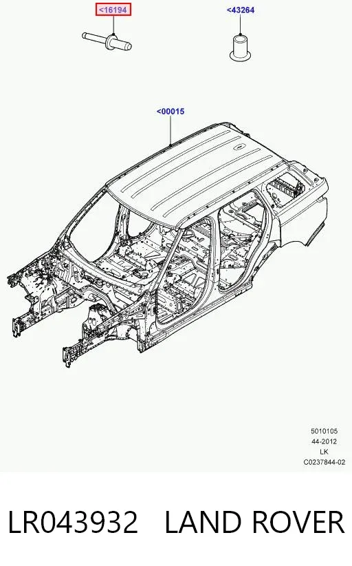  LR043932 Land Rover