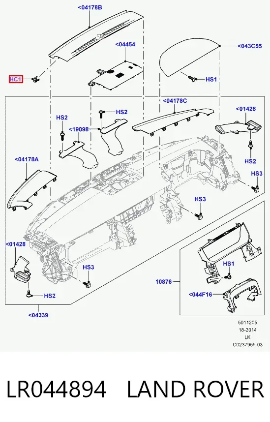  LR044894 Land Rover