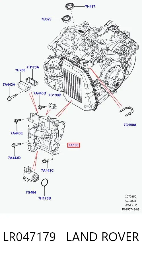  LR047179 Land Rover