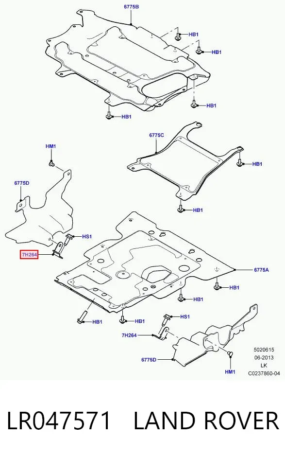  LR047571 Land Rover