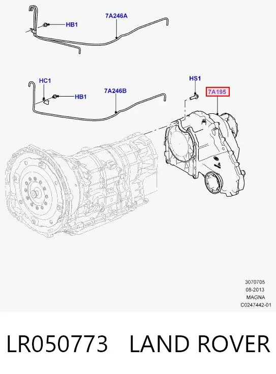 Роздатка Land Rover Range Rover SPORT II