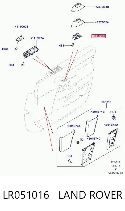  LR051016 Land Rover