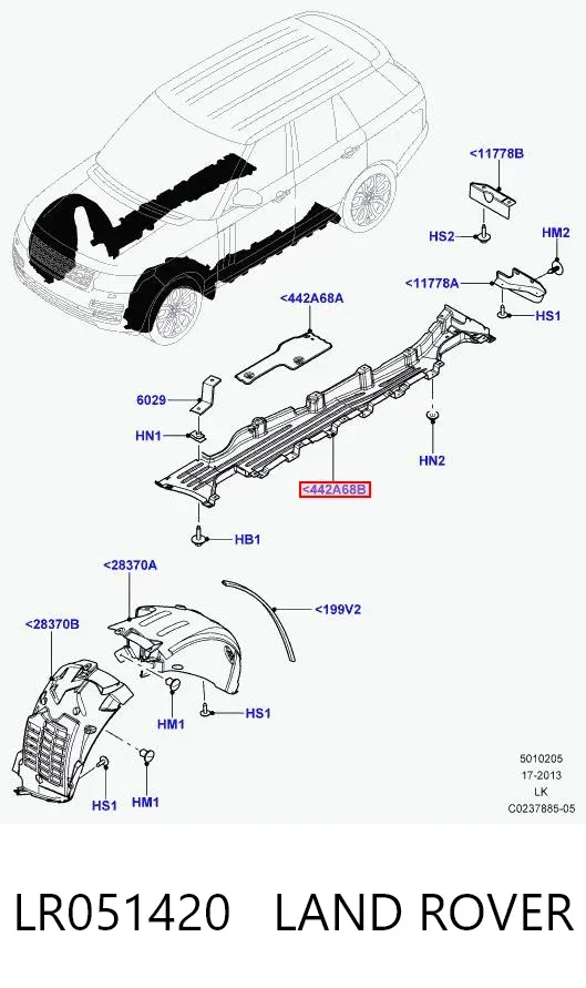  LR051420 Land Rover