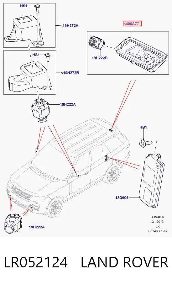  LR052124 Land Rover