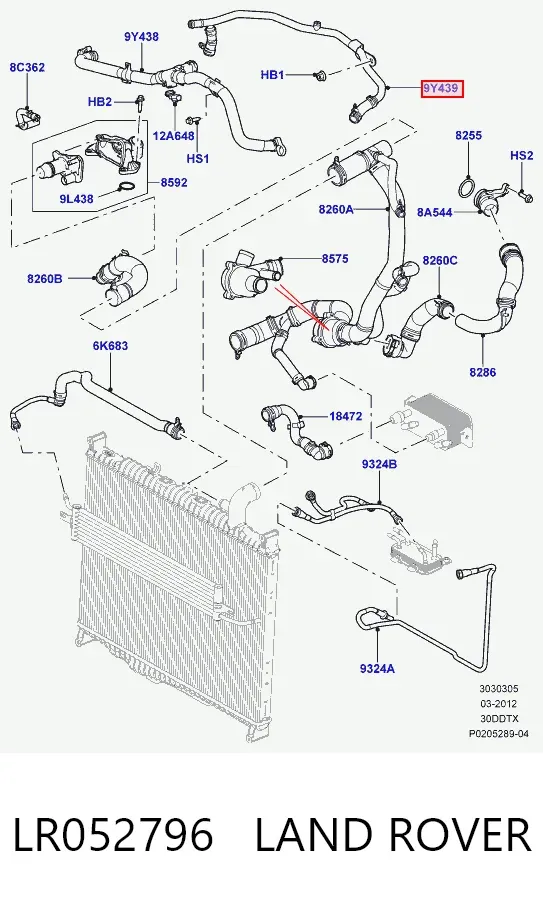  LR052796 Land Rover