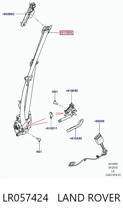  LR057424 Land Rover