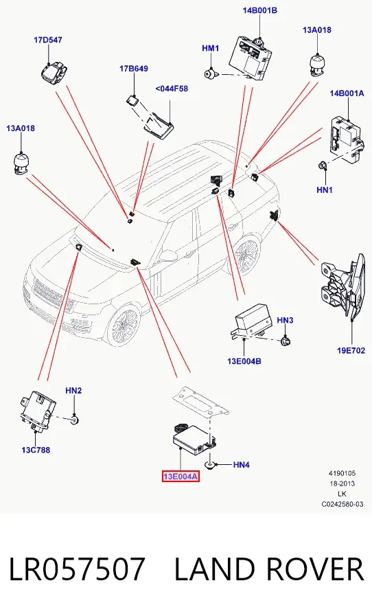  LR057507 Land Rover