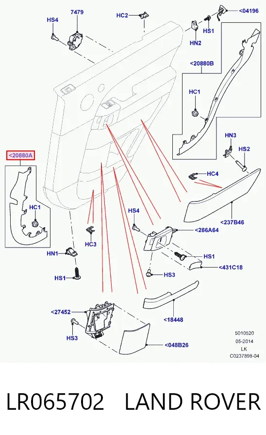  LR065702 Land Rover