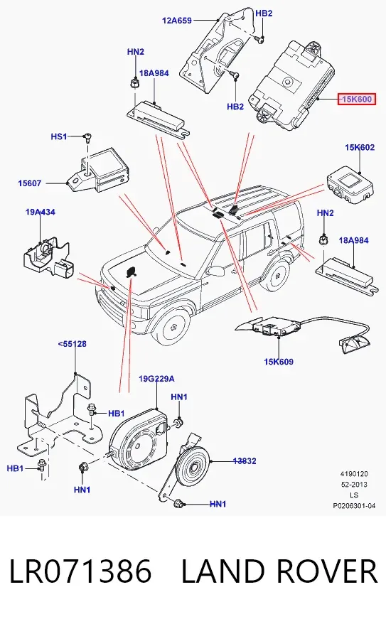  LR071386 Land Rover