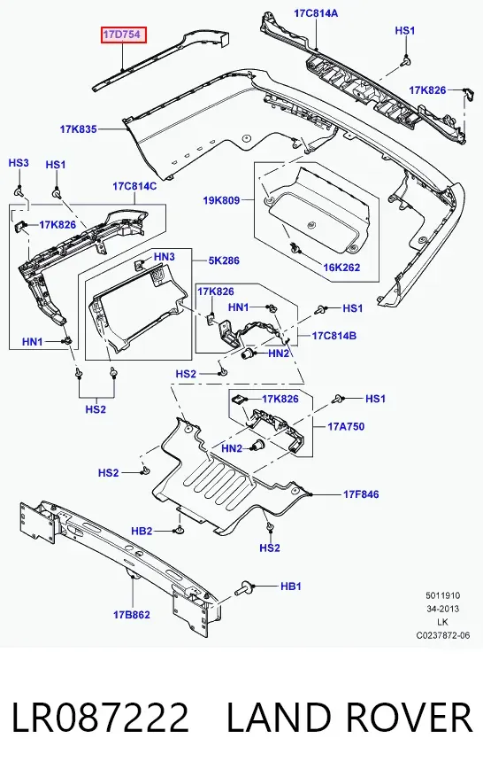  LR087222 Land Rover