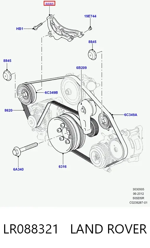  LR088321 Land Rover