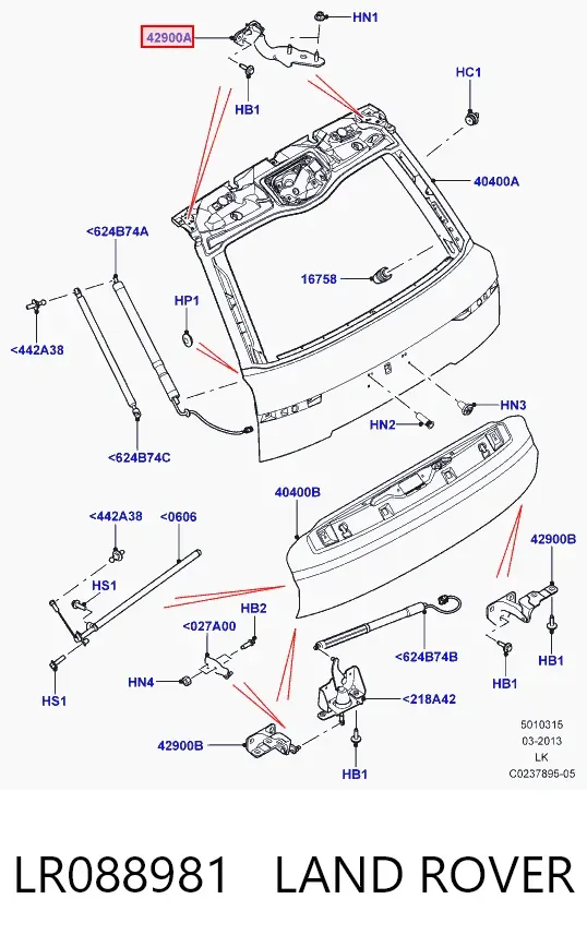  LR088981 Land Rover