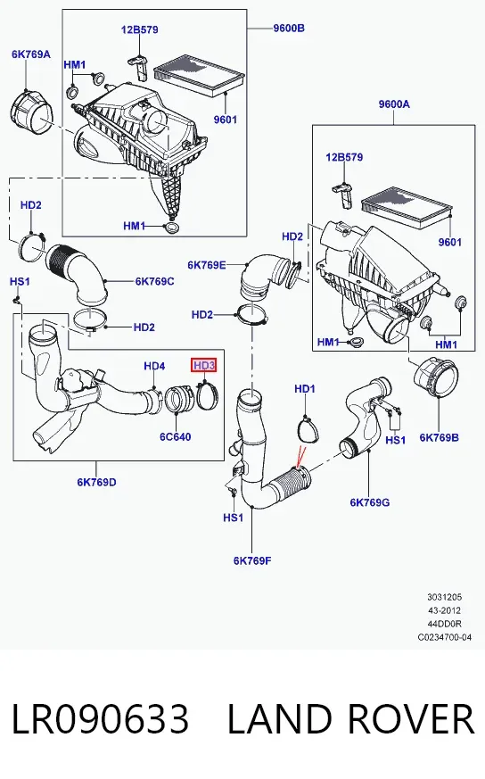  LR090633 Land Rover