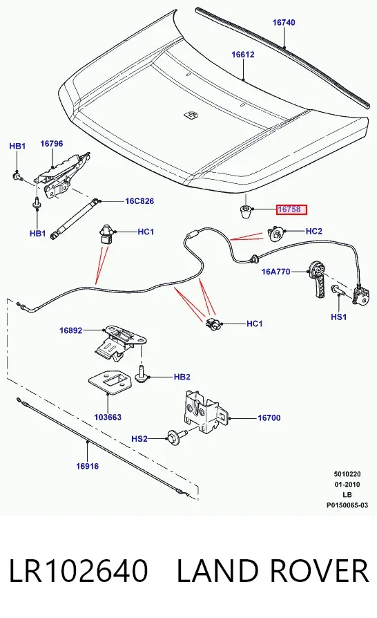  LR102640 Land Rover