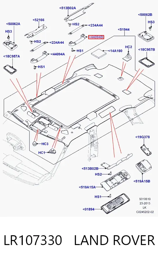  LR107330 Land Rover