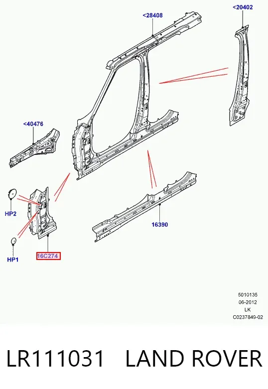  LR111031 Land Rover