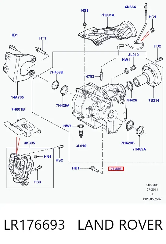  LR176693 Land Rover