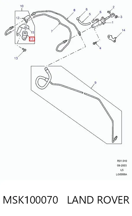  MSK100070 Land Rover