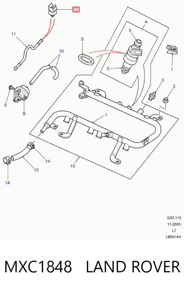  MXC1848 Land Rover