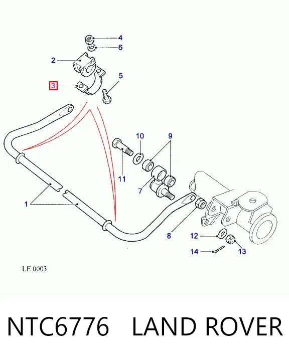  NTC6776 Land Rover