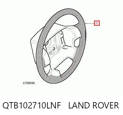Кермо QTB102710LNF Land Rover