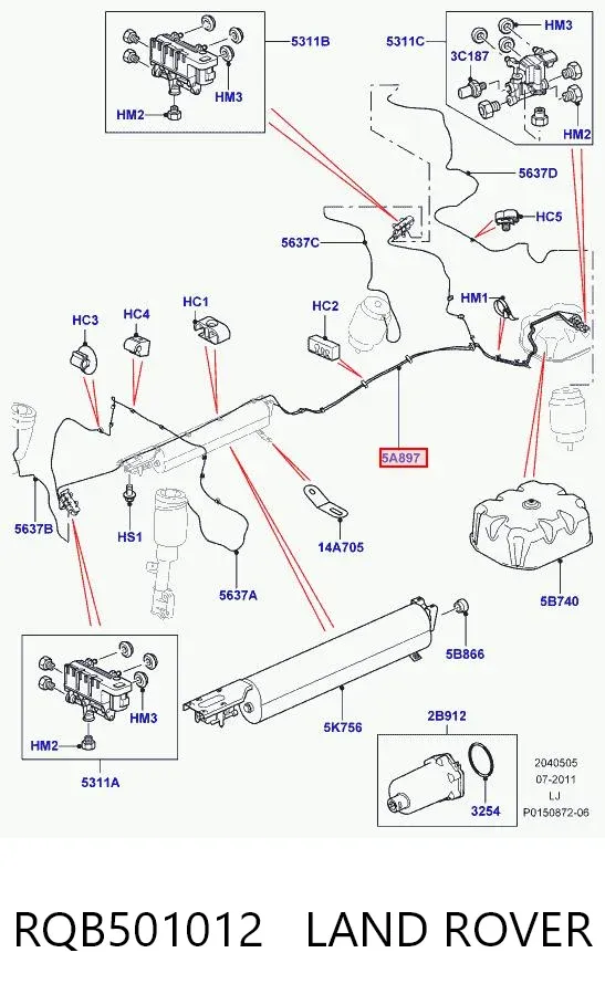  RQB501012 Land Rover