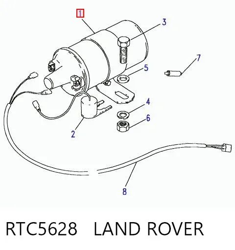 Котушка запалювання RTC5628 Land Rover