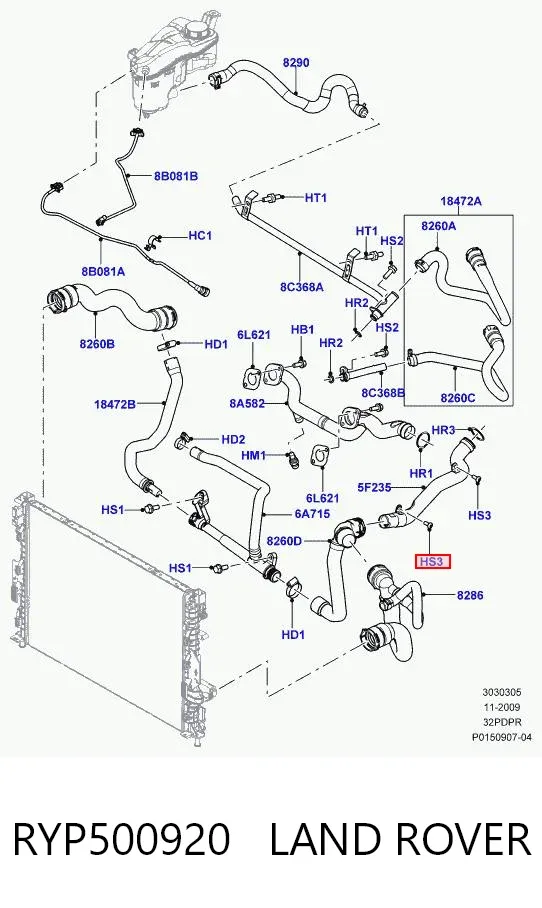  RYP500920 Land Rover