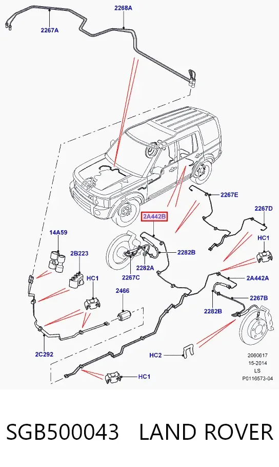  SGB500043 Land Rover