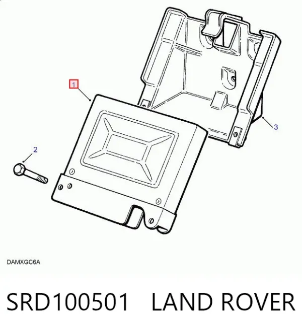 Модуль керування (ЕБУ) АБС (ABS) SRD100501 Land Rover