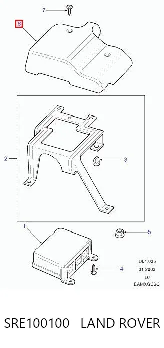  SRE100100 Land Rover