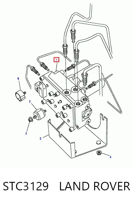 Блок АБС STC3129 Britpart