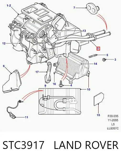  STC3917 Land Rover