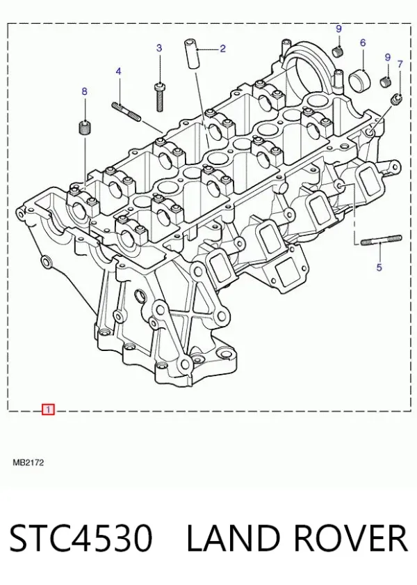 ГБЦ STC4530 Land Rover