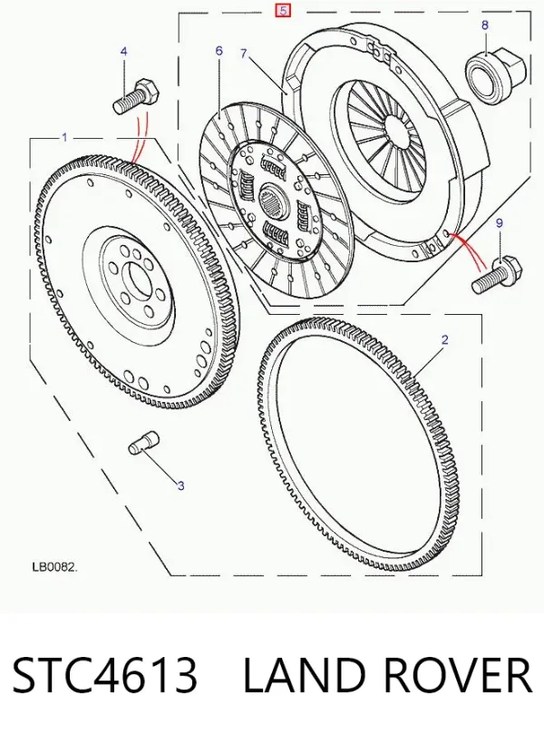 Зчеплення STC4613 Land Rover