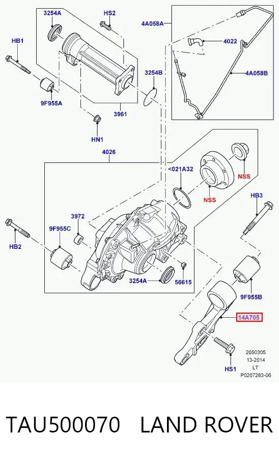 TAU500070 Land Rover
