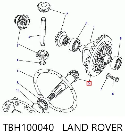  TBH100040 Land Rover