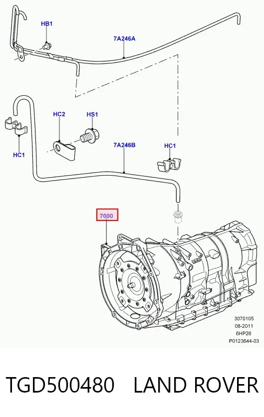  TGD500480 Land Rover