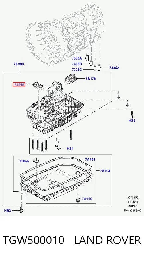  TGW500010 Land Rover