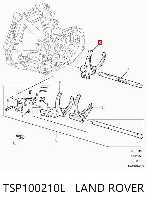  TSP100210L Land Rover