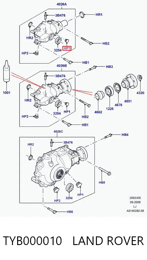  TYB000010 Land Rover