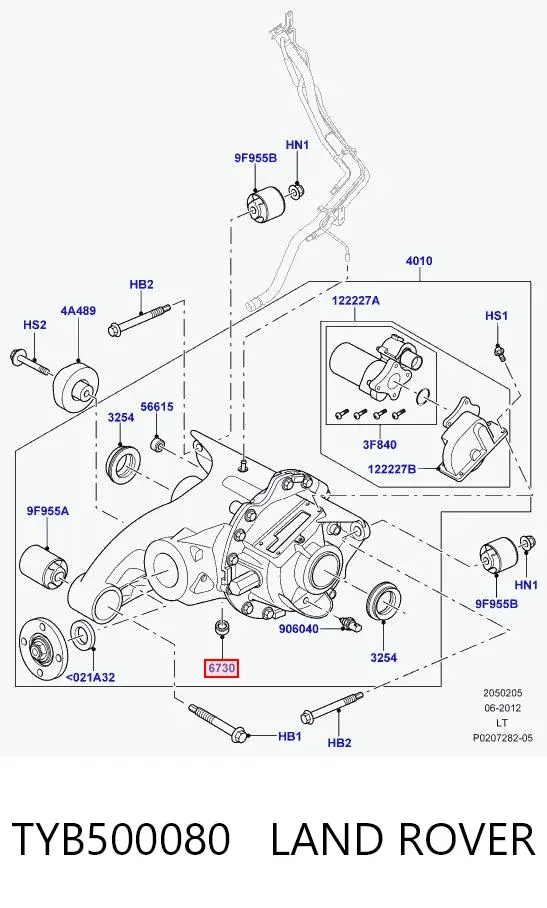  TYB500080 Land Rover
