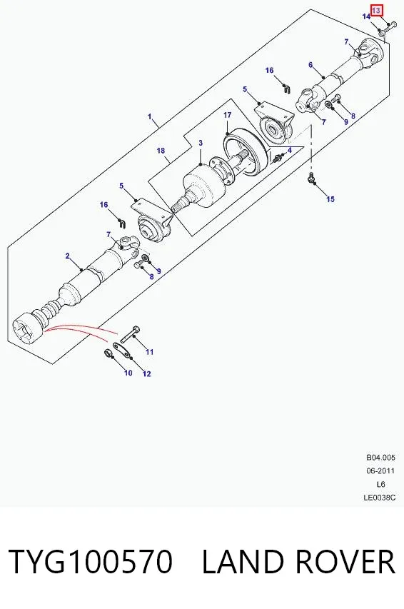  TYG100570 Land Rover