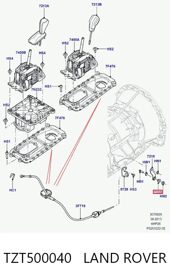  TZT500040 Land Rover