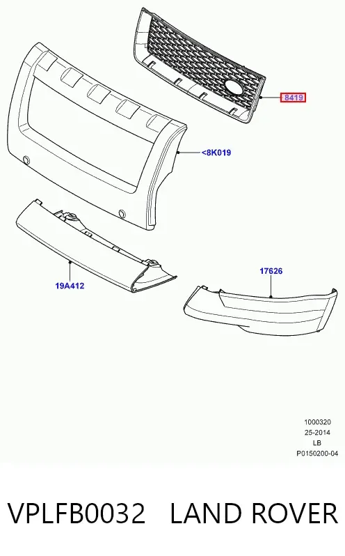  VPLFB0032 Land Rover