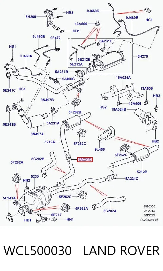  WCL500030 Land Rover