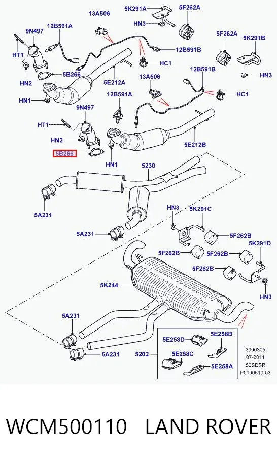  WCM500110 Land Rover