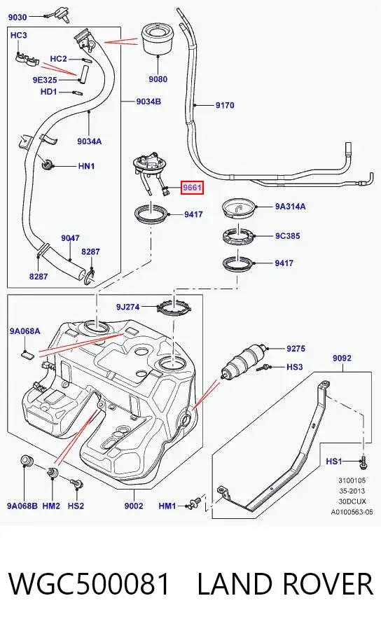  WGC500081 Land Rover