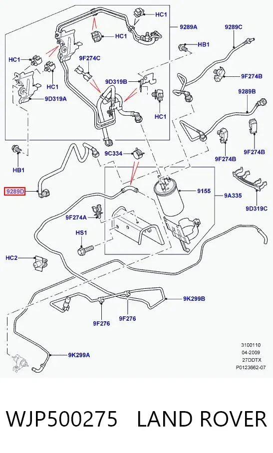  WJP500275 Land Rover