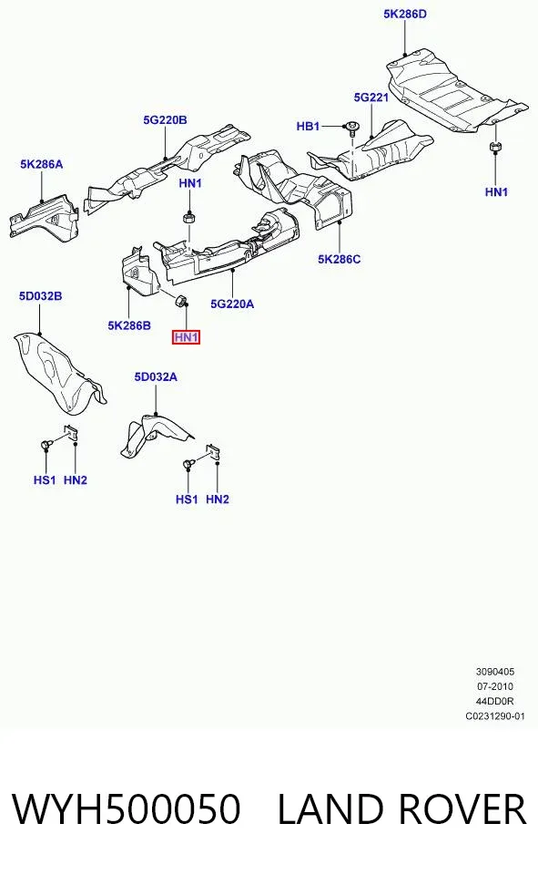  WYH500050 Land Rover